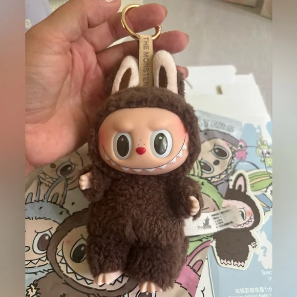 POP MART Labubu Exciting Macaron The Monsters Toffee - Preloved - Picture 5 of 10